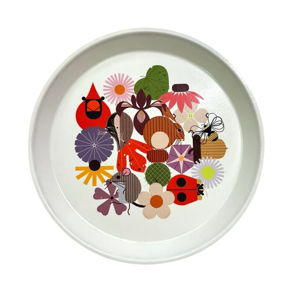 Original Charley Harper + Todd Oldham for Fishs Eddy Camtray 9" Serving Tray MCM